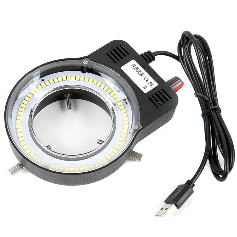 Webcam Ring Light - Lampada ad anello LED USB regolabile