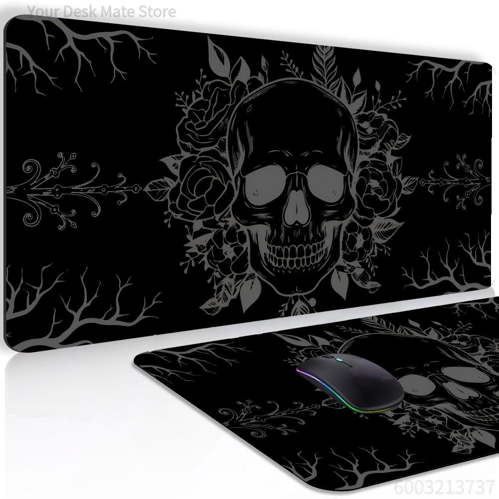 Esports Gaming Table - Tappetino per Mouse XXL con Teschio
