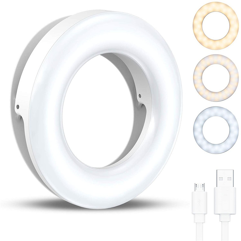 Lampada portatile ad anello co - Webcam Ring Light recensione e prezzo