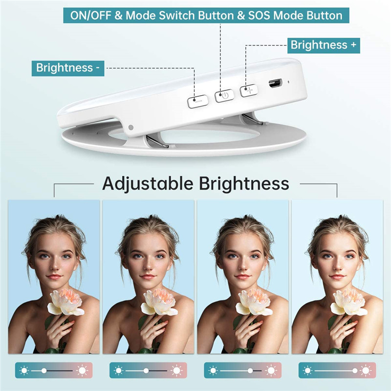 Lampada portatile ad anello co - Webcam Ring Light recensione e prezzo