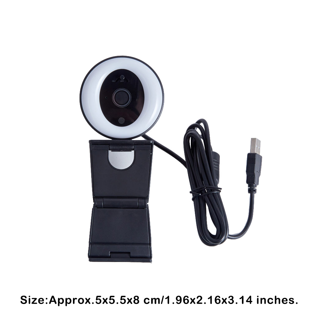 Webcam USB 2K ad Alta Definizi - Webcam Ring Light recensione e prezzo