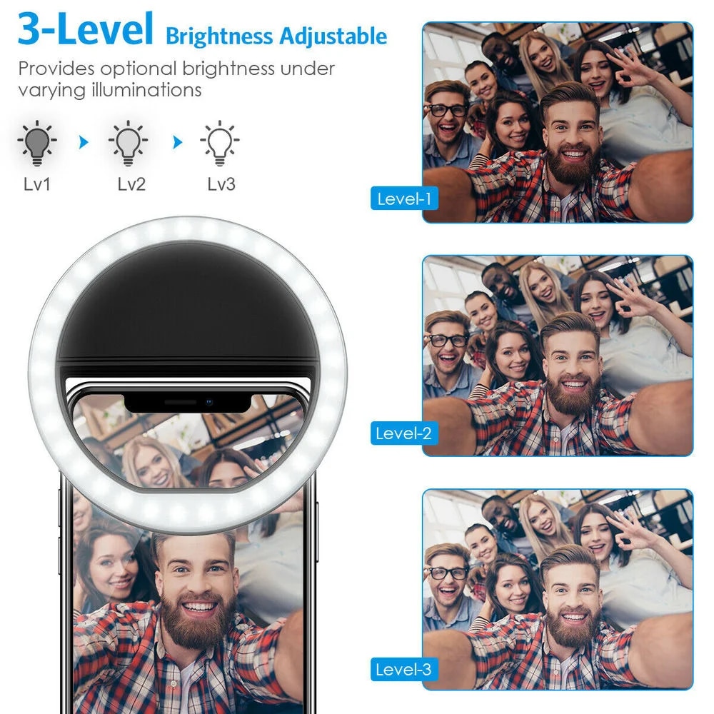 Cavo di Ricarica USB con Luce  - Webcam Ring Light recensione e prezzo