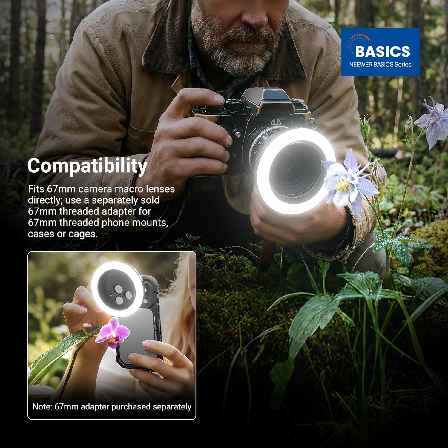 NEEWER Basics Anello Luminoso  - Webcam Ring Light recensione e prezzo