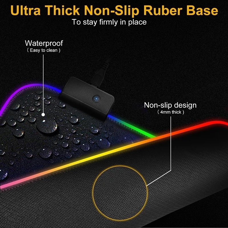 Tappetino per mouse con luce a - Esports Gaming Table recensione e prezzo
