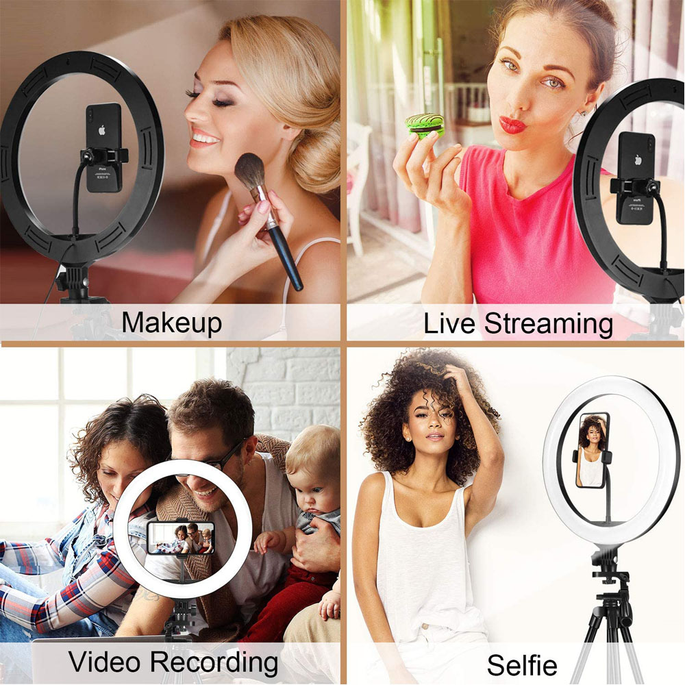 26 33CM Luci video Luce dimmer - Webcam Ring Light recensione e prezzo