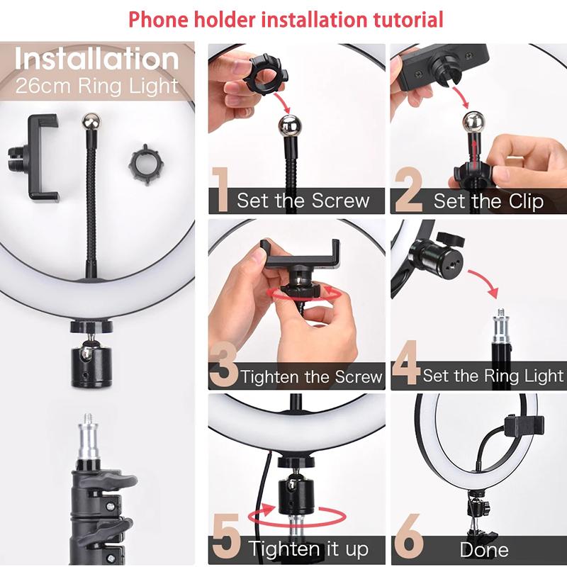 16 centimetri 26 centimetri 33 - Webcam Ring Light recensione e prezzo
